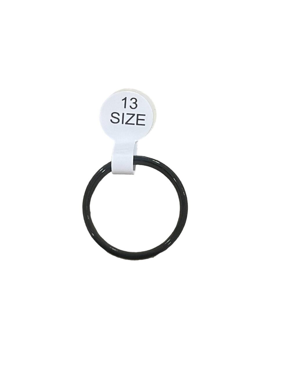 Mens Black Titanium Ring Brushed Matte Finish Comfort Fit Wedding Band Size 13